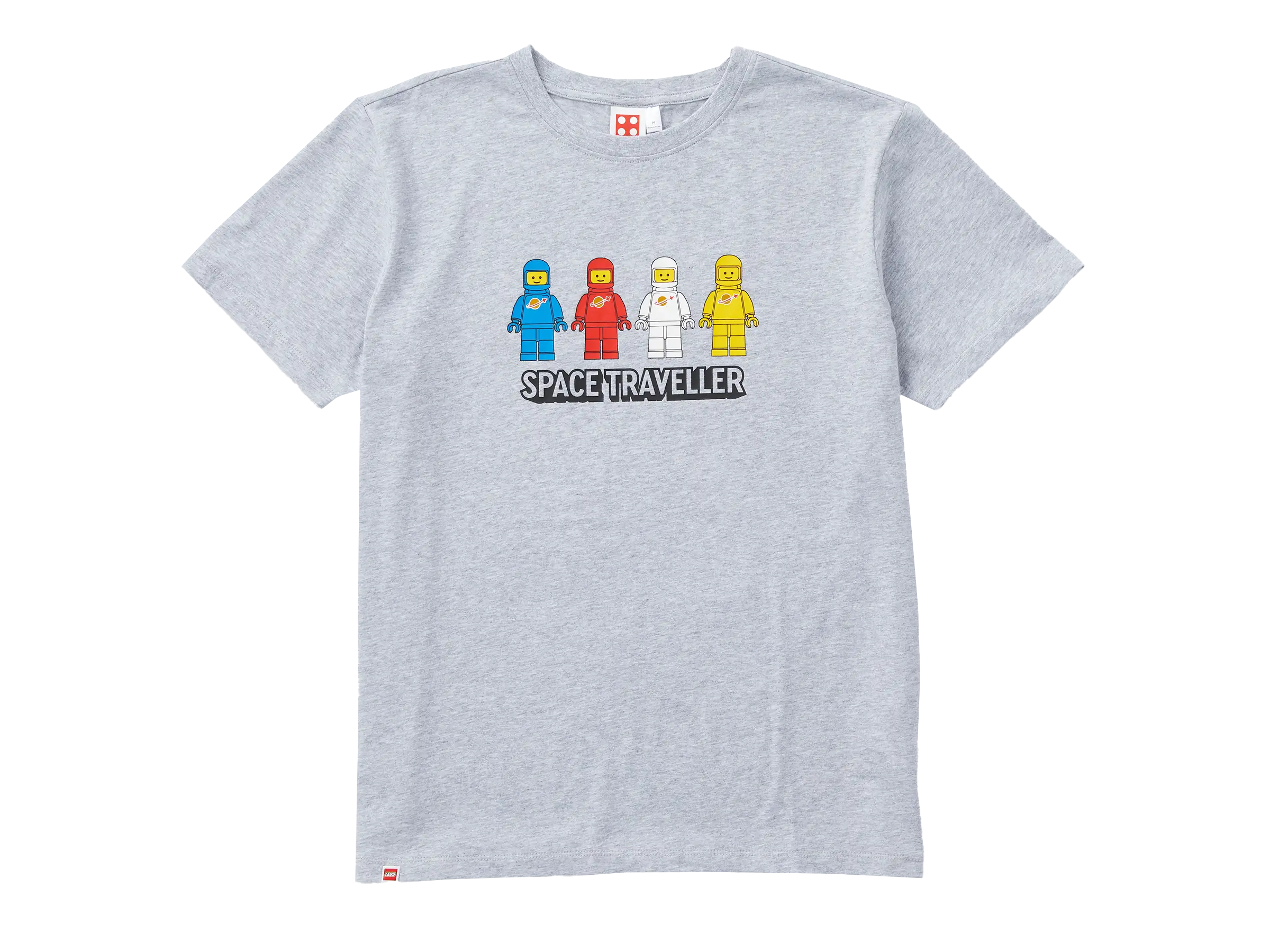 レゴ 5009116-1 Short-Sleeve Space Traveler Adults T-Shirt – Gray Mélange グッズ