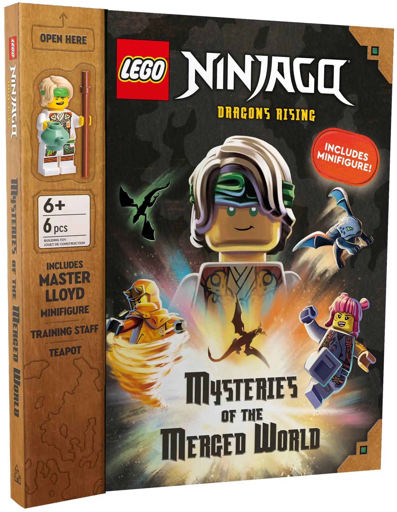 レゴ 5009216-1 Ninjago: Dragons Rising: Mysteries of the Merged World アクティビティブック(付録つき)
