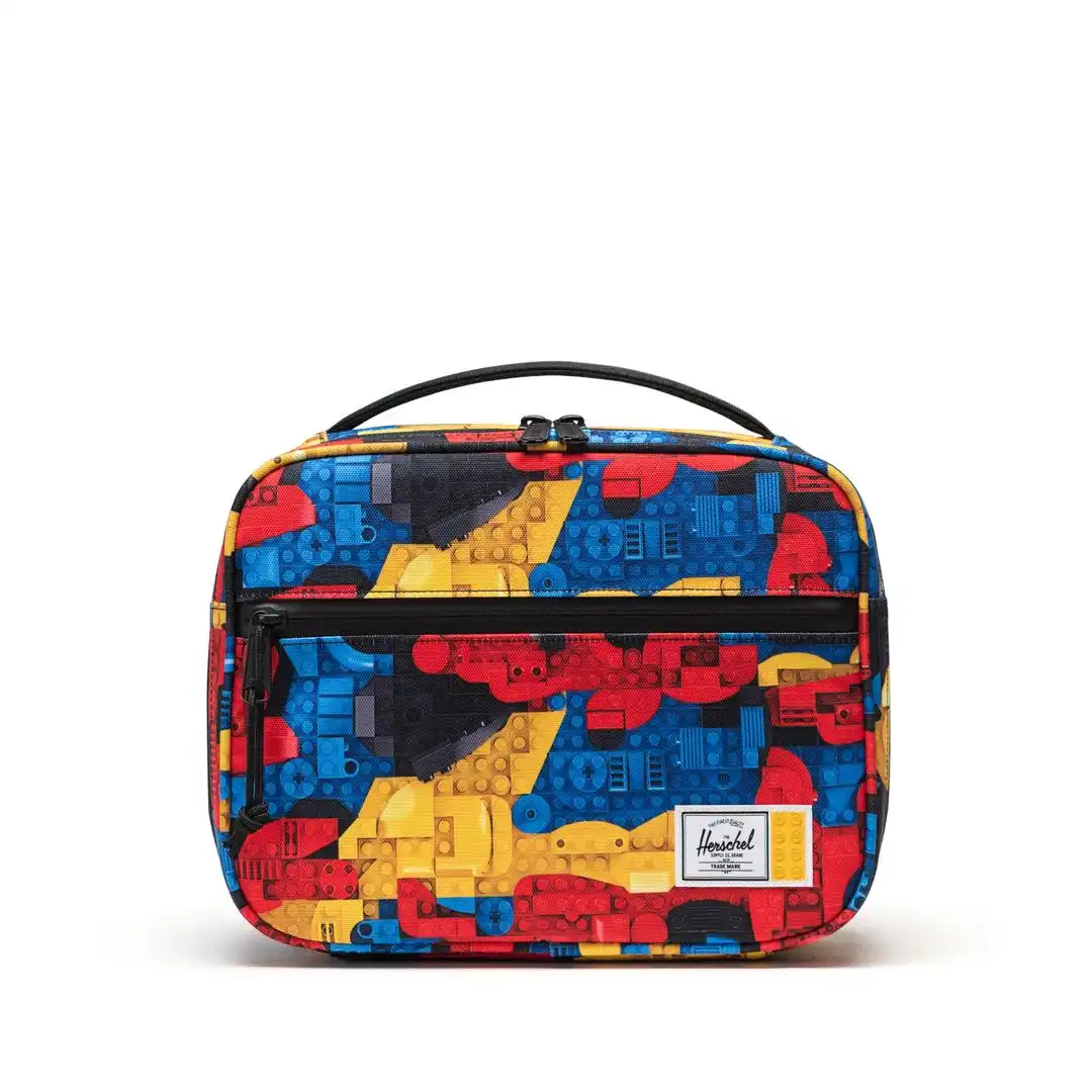 レゴ 5009286-1 Herschel Pop Quiz Lunch Box - Abstract Bricks キッチン・寝具