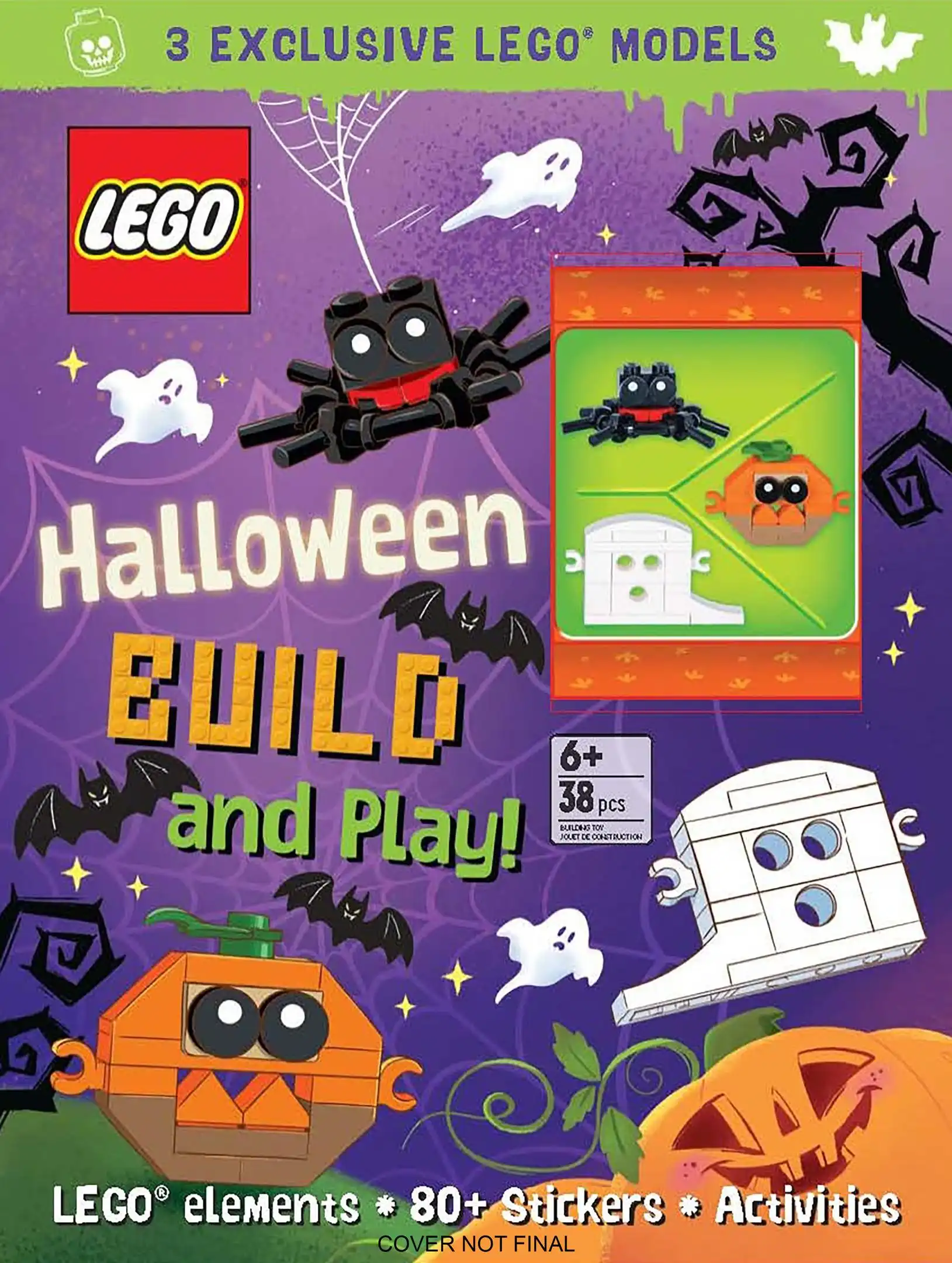 レゴ 5009410-1 Build and Play! Halloween アクティビティブック(付録つき)