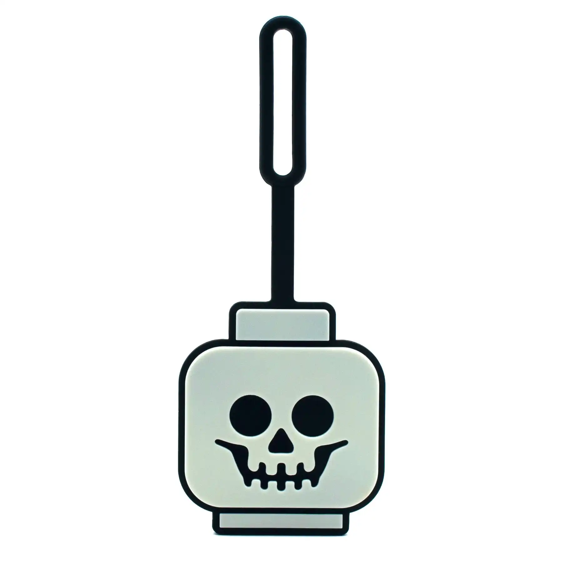 レゴ 5009498-1 Skeleton Head Glow-in-the-Dark Bag Tag バッグタグ