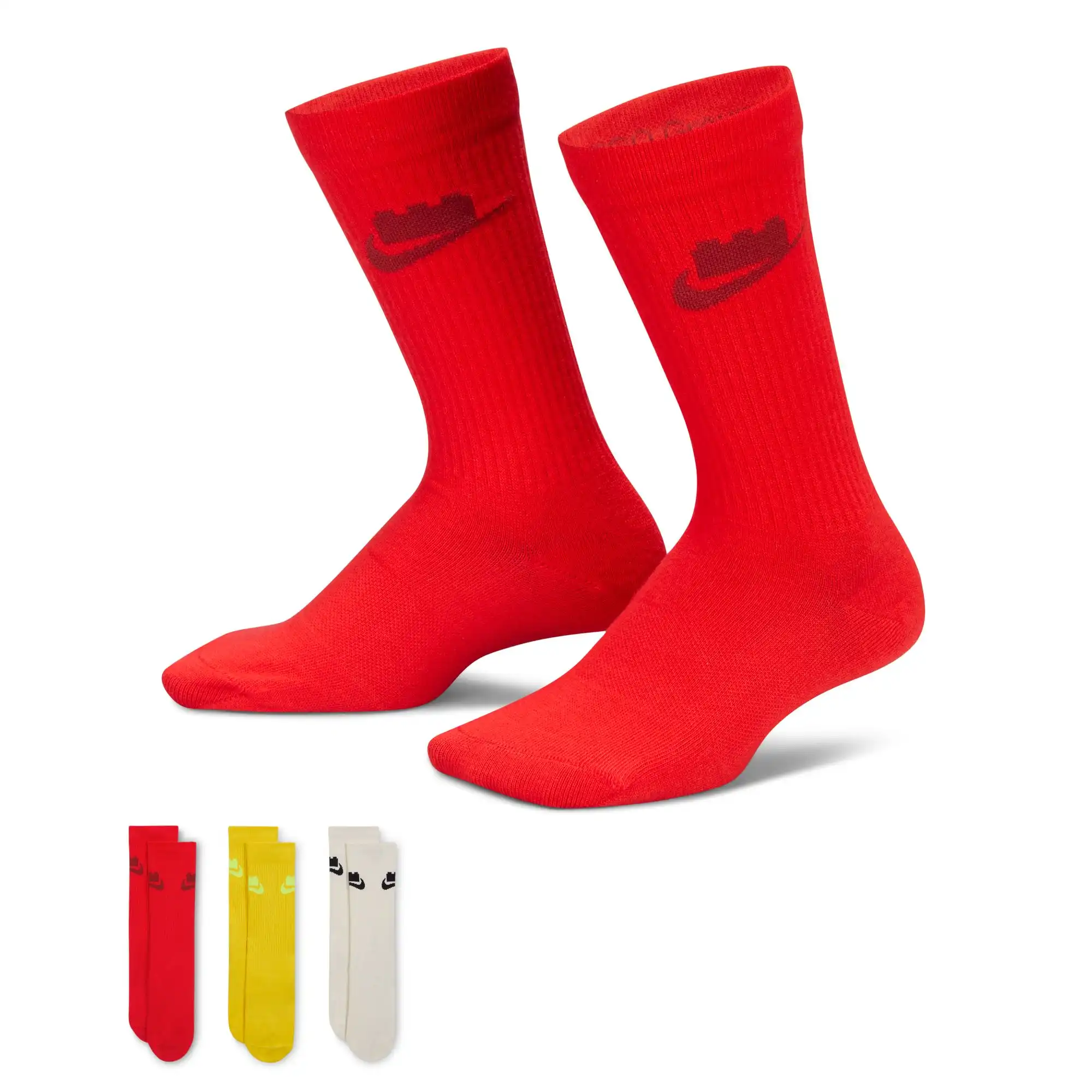 レゴ 5009947-1 Nike x LEGO Collection Everyday Essentials Crew Socks (3 Pairs) グッズ