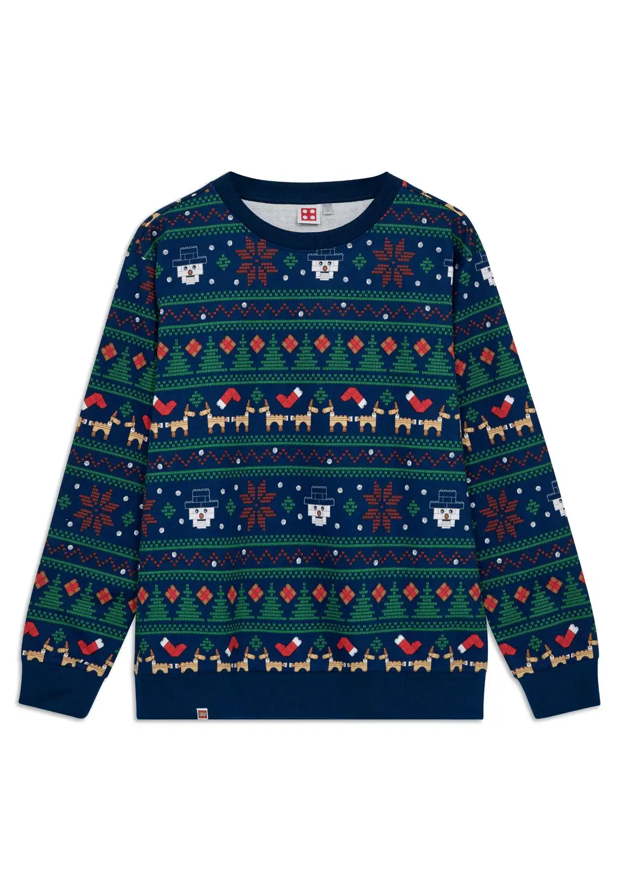 レゴ 5009960-1 Adults Christmas Sweatshirt - Dark Blue グッズ