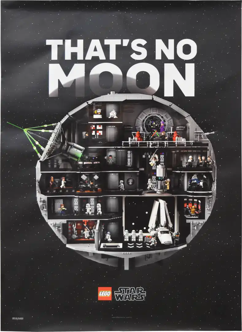 レゴ 5010030-1 UCS Death Star Poster ポスター