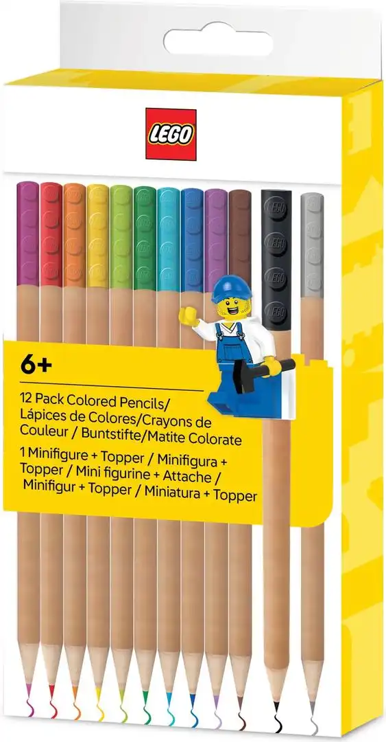 レゴ 5010101-1 Coloured Pencils with Topper 文房具