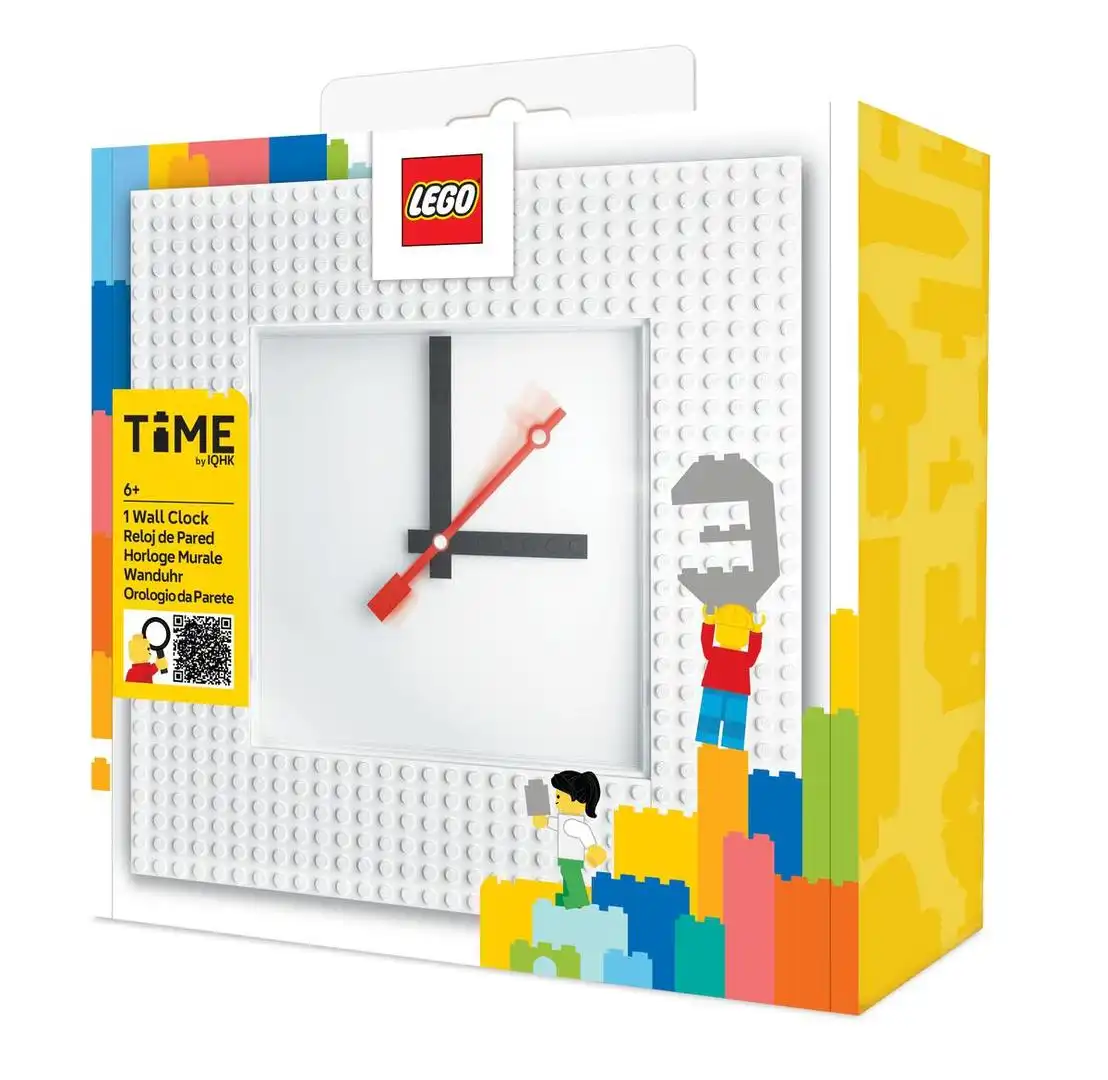 レゴ 5010226-1 Wall Clock MOC (My Own Creation) - White 時計