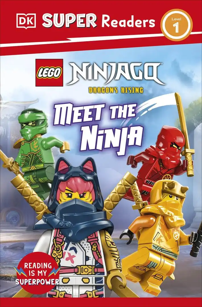 レゴ 5010327-1 DK Super Readers Level 1: Ninjago: Dragons Rising: Meet the Ninja ストーリーブック