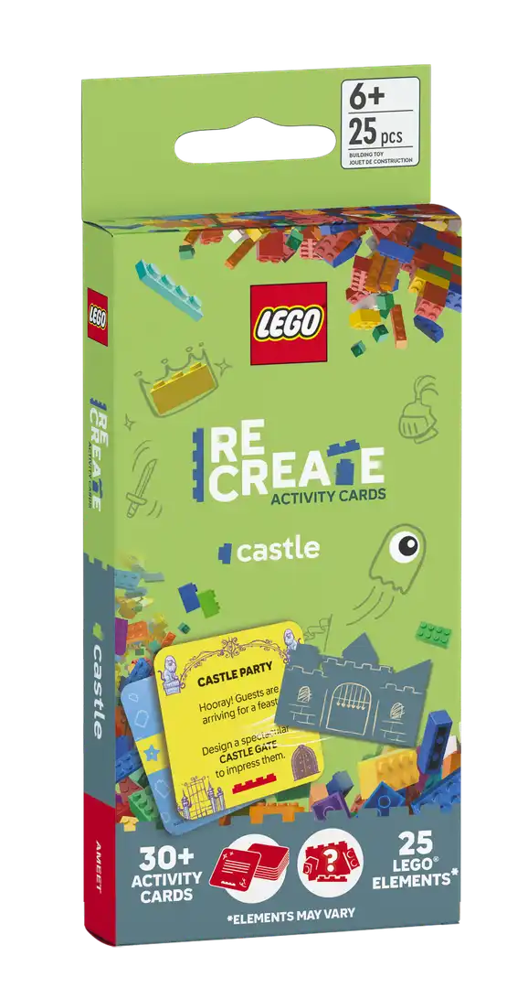 レゴ 5010358-1 ReCreate Activity Cards: Castle カード・パズル