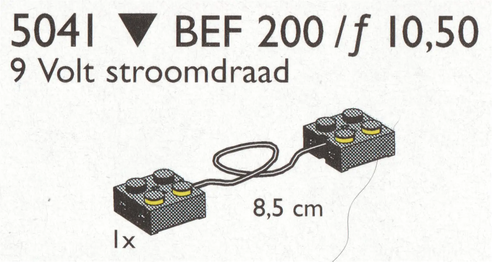 5041 Wire for 9V (9cm) - テクニック (1988年)