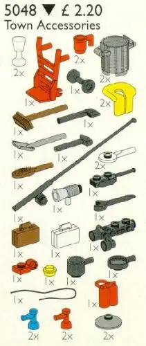 レゴ 5048-1 Town Accessories サービスパック