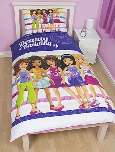 レゴ 5055285336523-1 Friends Beauty of Building Duvet Set キッチン・寝具