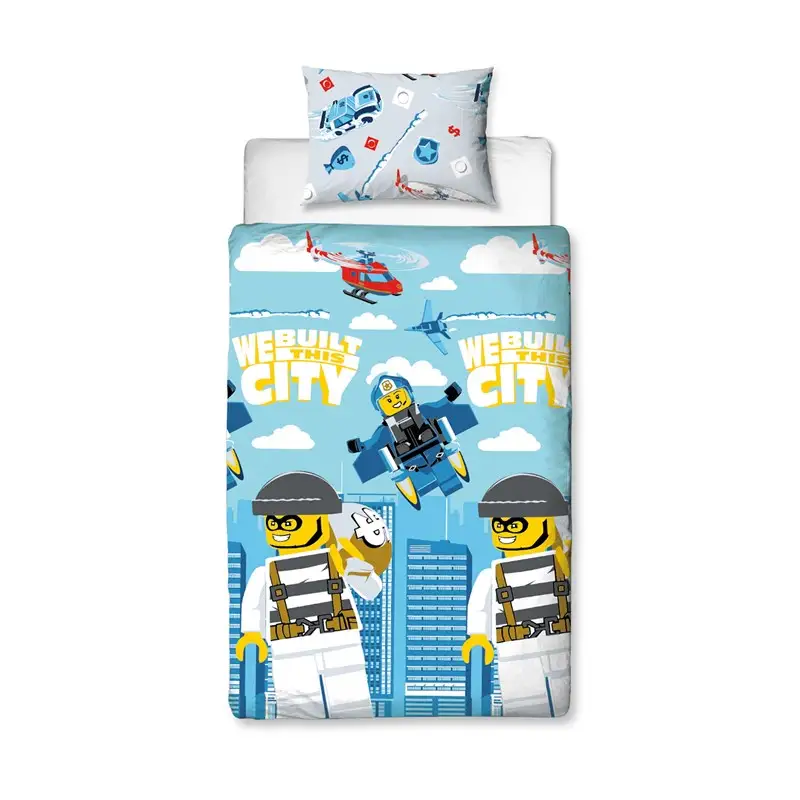 レゴ 5056197129517-1 City Police on the Run Duvet Set キッチン・寝具