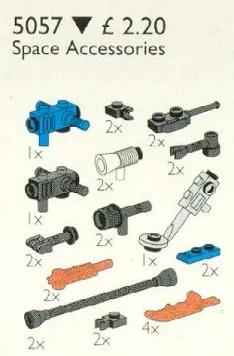 レゴ 5057-1 Space Accessories サービスパック