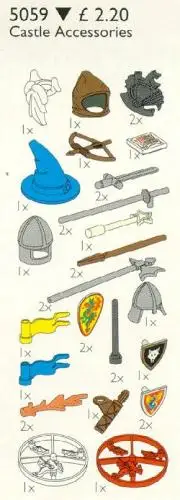 レゴ 5059-1 Castle Equipment サービスパック