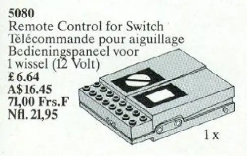 レゴ 5080-1 Remote Control for Switch トレイン