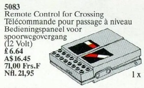 レゴ 5083-1 Remote Control for Crossing トレイン