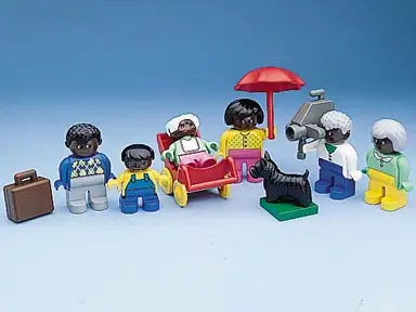 レゴ 5089-1 African Family デュプロ