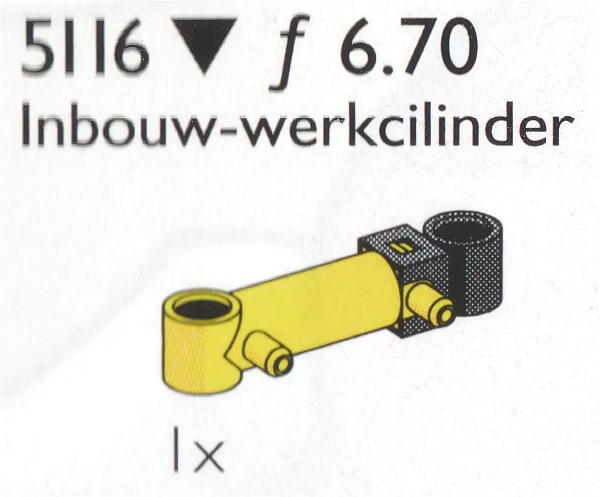 レゴ 5116-1 Pneumatic Cylinder 1.26 テクニック