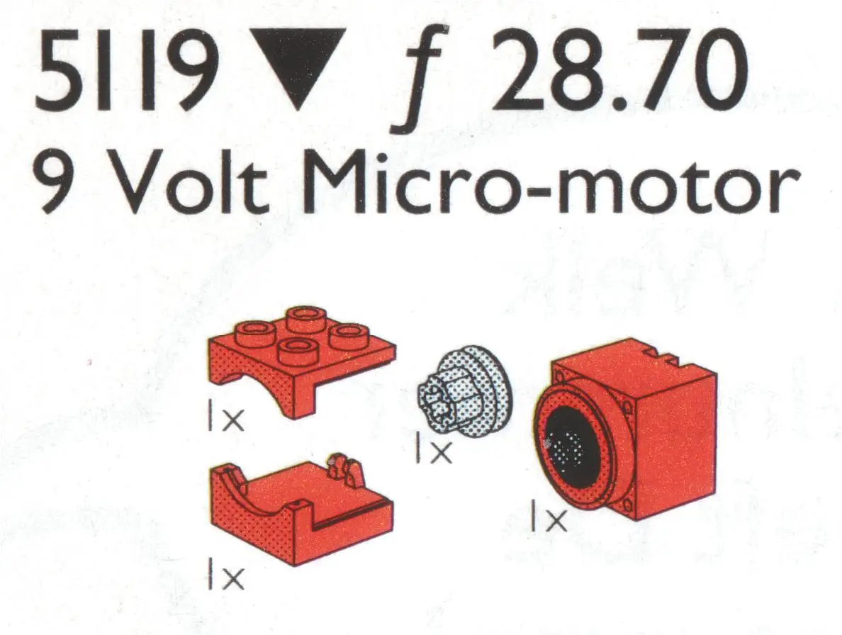 レゴ 5119-1 Micro Motor テクニック