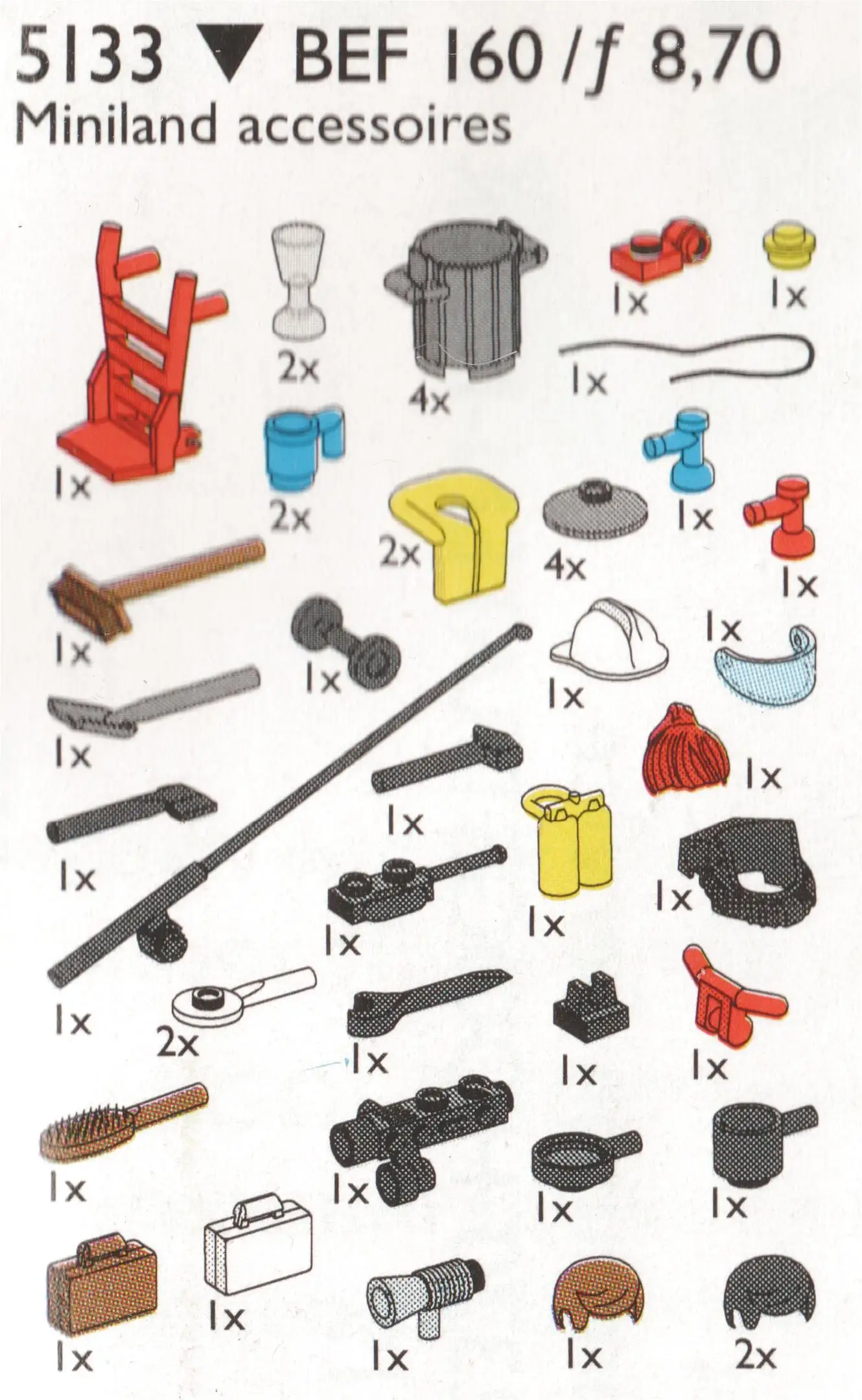 レゴ 5133-1 Town Accessories サービスパック