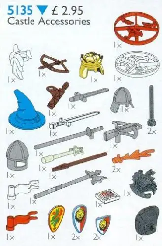 レゴ 5135-1 Castle Accessories サービスパック