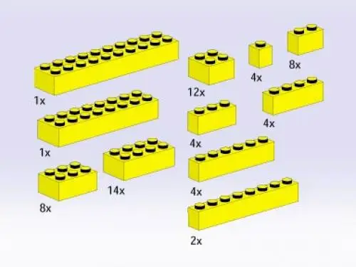 レゴ 5143-1 Bricks, Yellow サービスパック