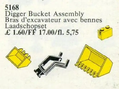レゴ 5168-1 Digger Bucket Assembly サービスパック