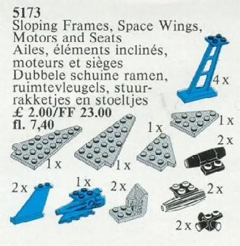 レゴ 5173-1 Space Jet & Wings サービスパック