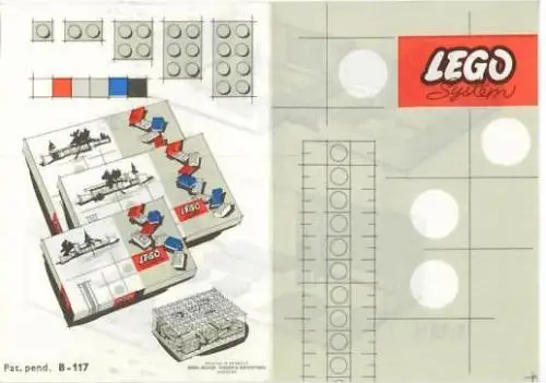 レゴ 518-9 2 x 4 Plates (architectural hobby und modelbau version) 補足品
