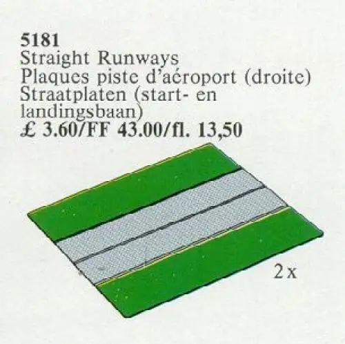 5181 Runways, Straight (Airport) - サービスパック (1987年)