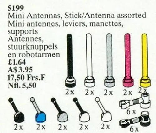 5199 Mini Antennas and Stick - サービスパック (1989年)