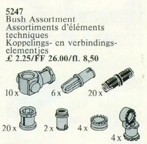 レゴ 5247-1 Toggle Joints テクニック