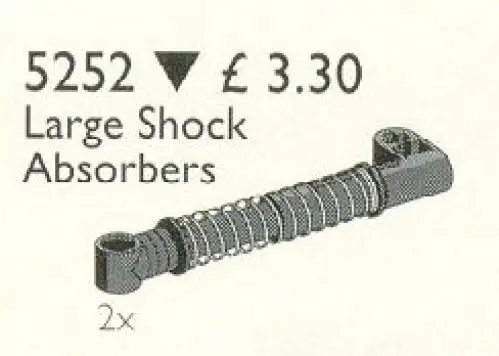 レゴ 5252-1 Large Shock Absorbers テクニック