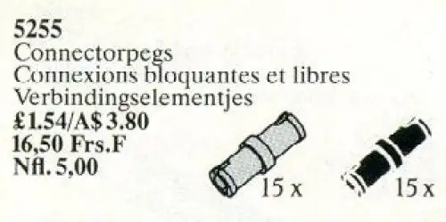 レゴ 5255-1 Connector Pegs / Connectorpegs テクニック