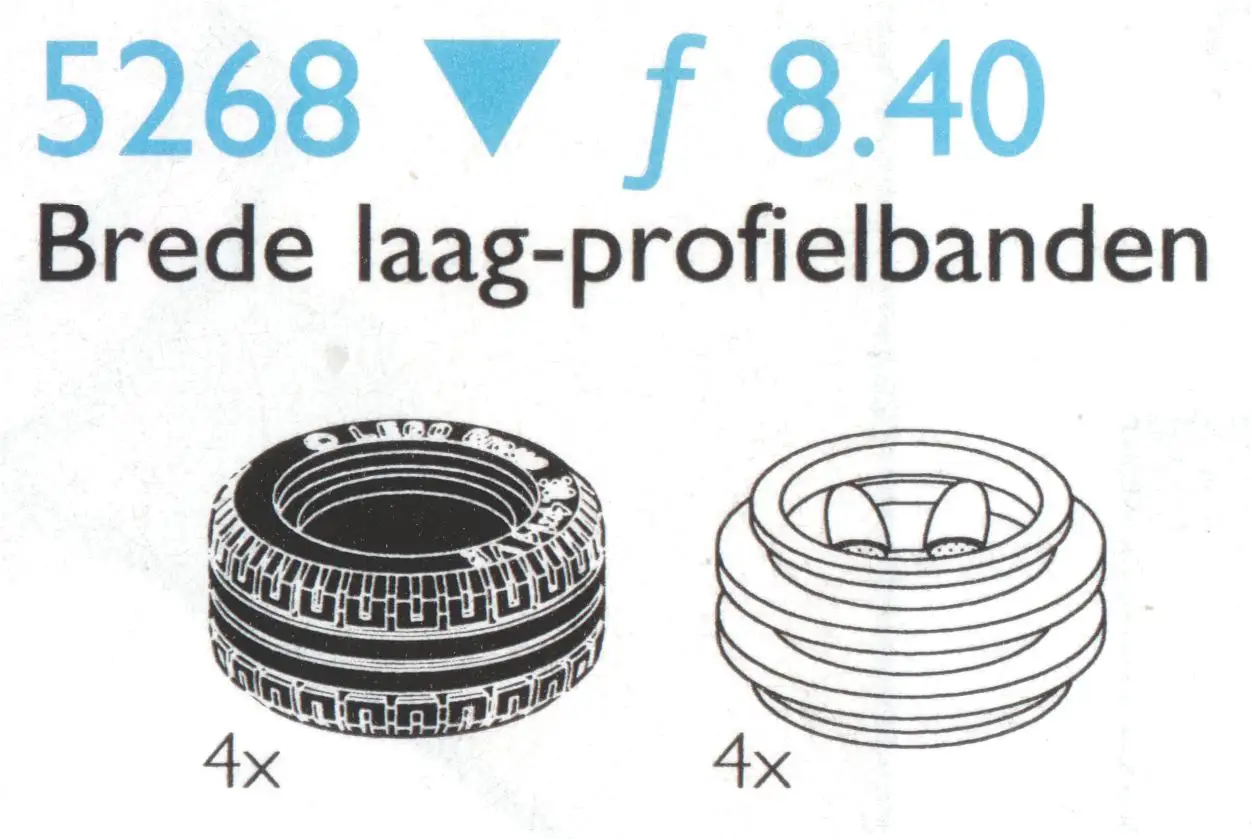 レゴ 5268-1 Small Tires テクニック