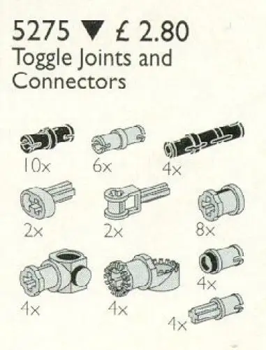 レゴ 5275-1 Toggle Joints and Connectors テクニック