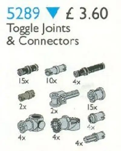 レゴ 5289-1 Toggle Joints & Connectors テクニック