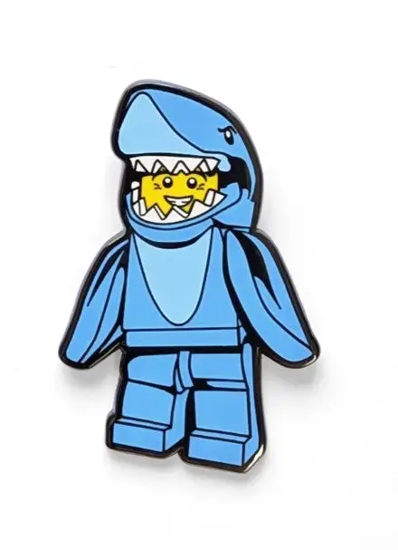 53151 Shark Suit Guy Snap Button - グッズ (2024年)