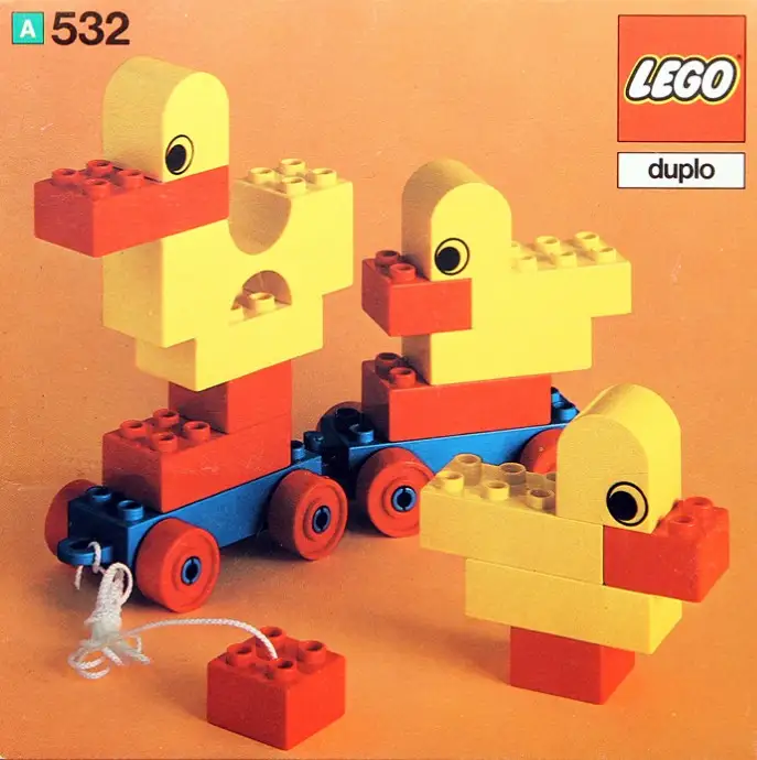レゴ 532-1 Pull-Along Ducks 基本セット