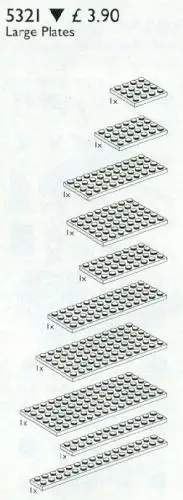 5321 Large Plates - サービスパック (1999年}