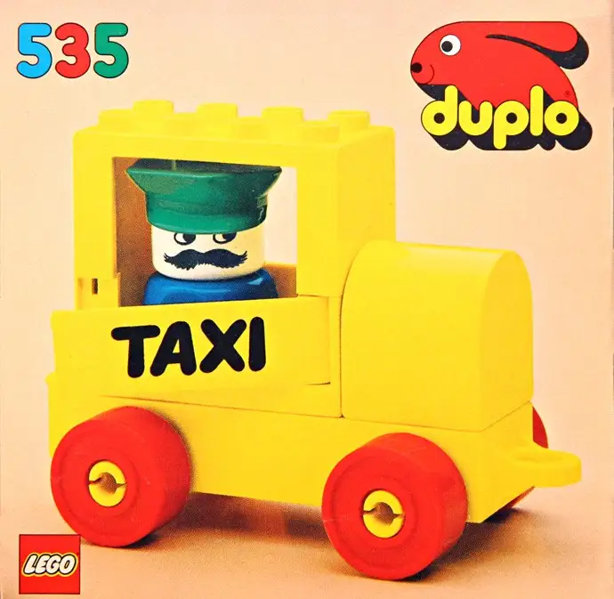 レゴ 535-2 Taxi 基本セット