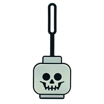 53648 Skeleton Head Glow-in-the-Dark Bag Tag 53648 Skeleton Head Glow-in-the-Dark Bag Tag - バッグタグ (2025年}