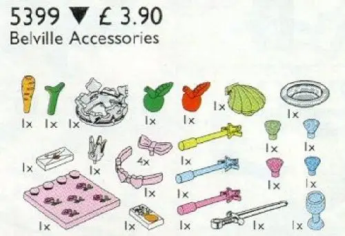 レゴ 5399-1 Belville Fairy Tale Accessories サービスパック