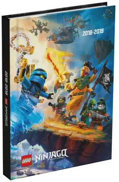 レゴ 5410574466808-1 Ninjago Lightning Battle 2018-2019 Diary 文房具