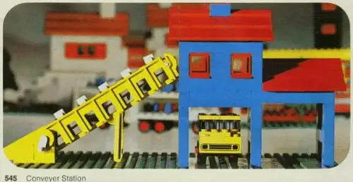 レゴ 545-2 Conveyor Station 工事現場