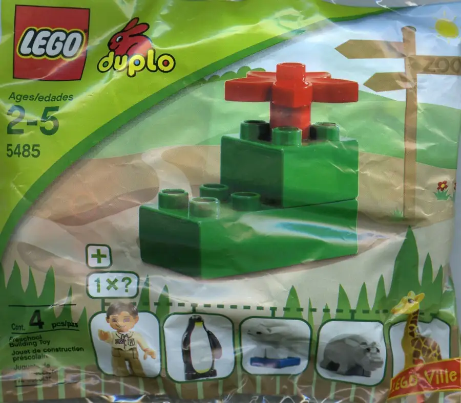 レゴ 5485-3 Zoo Animals - シロクマ Legoville