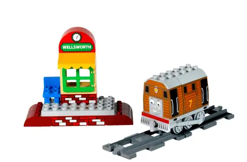 レゴ 5555-1 トビーとウェルズワース駅 トーマス