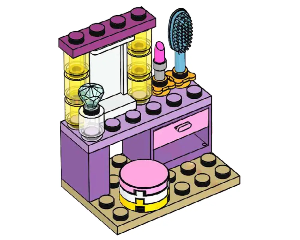 レゴ 561502-1 Dressing Table フレンズ