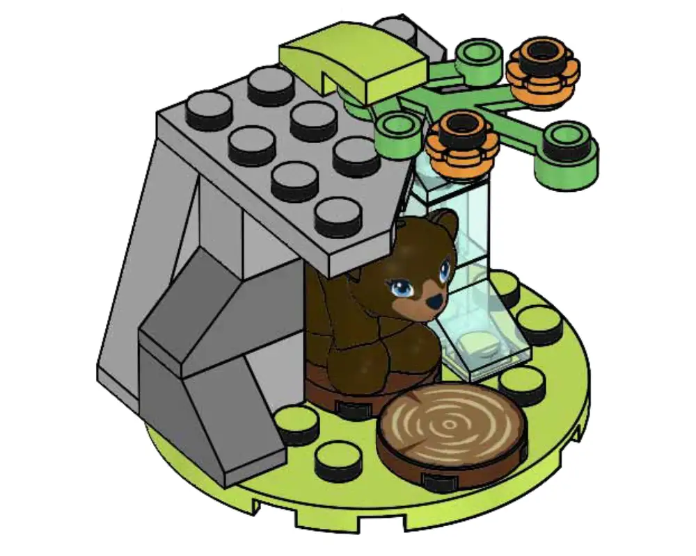 レゴ 561904-1 Biscuit's Cozy Forest Cave フレンズ