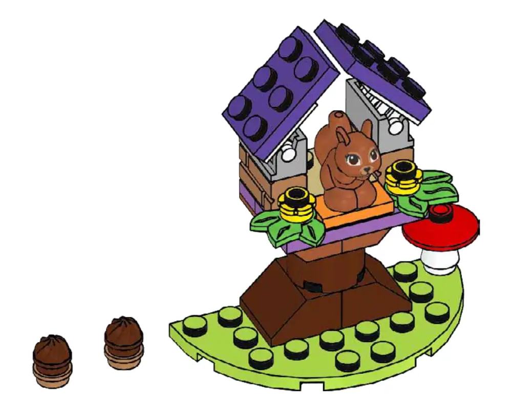 レゴ 562105-1 Squirrel’s Tree House フレンズ